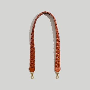 MADEWELL: The Shoulder Bag Strap: Braided Leather Edition